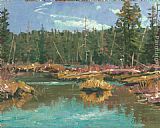 Thomas Kinkade Stanley Creek painting